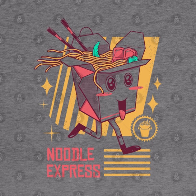 Noodle Express by Vincent Trinidad Art